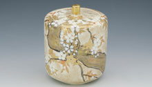 画像をギャラリービューアに読み込む, 京焼・清水焼 善昇 抱一倣 桜図香炉