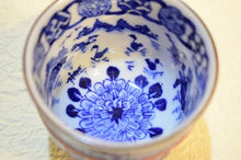 画像をギャラリービューアに読み込む, 京焼・清水焼 矢野正三(碧黄石窯)内外山水ぐい呑