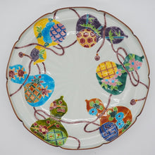 画像をギャラリービューアに読み込む, 京焼・清水焼 武内裕(秀峰窯)六瓢7寸皿