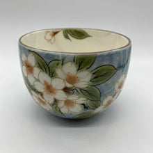将图片加载到图库查看器,京焼・清水焼 土渕陶あん(陶あん窯) 陶あんボウル桜(ブルー)