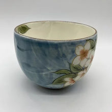 将图片加载到图库查看器,京焼・清水焼 土渕陶あん(陶あん窯) 陶あんボウル桜(ブルー)