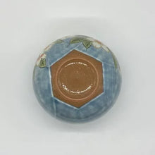将图片加载到图库查看器,京焼・清水焼 土渕陶あん(陶あん窯) 陶あんボウル桜(ブルー)