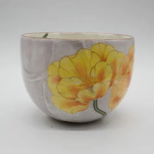 将图片加载到图库查看器,京焼・清水焼 土渕陶あん(陶あん窯) 陶あんボウルポピー