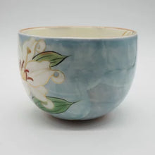 将图片加载到图库查看器,京焼・清水焼 土渕陶あん(陶あん窯) 陶あんボウル百合