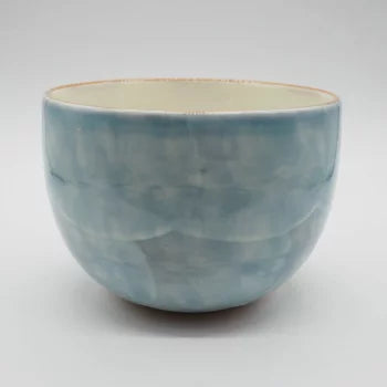 京焼・清水焼 土渕陶あん(陶あん窯) 陶あんボウル百合 – SEIKADO