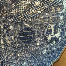 Load image into Gallery viewer, 京焼・清水焼 山本壹楽(壹楽窯) 丸紋祥瑞天皿