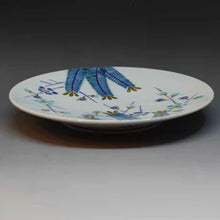 画像をギャラリービューアに読み込む, 京焼・清水焼 叶松谷 中皿 小清水松梅皿