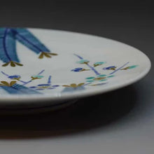 画像をギャラリービューアに読み込む, 京焼・清水焼 叶松谷 中皿 小清水松梅皿