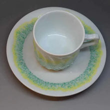 画像をギャラリービューアに読み込む, 京焼・清水焼 叶松谷 コーヒーカップ 菜の花