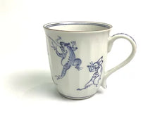 将图片加载到图库查看器,京焼・清水焼 山本壹楽(壹楽窯) 染付高山寺マグカップ