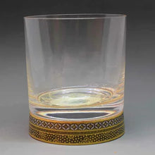 将图片加载到图库查看器,京焼・清水焼 空女(小野多美枝) 華薩摩ロックグラス