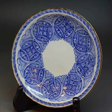 画像をギャラリービューアに読み込む, 京焼・清水焼 加藤雲泉(雲泉窯) 小皿 染付丸紋5寸皿