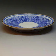 画像をギャラリービューアに読み込む, 京焼・清水焼 加藤雲泉(雲泉窯) 小皿 染付丸紋5寸皿