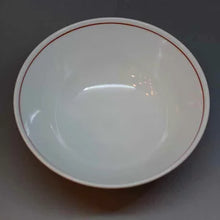 画像をギャラリービューアに読み込む, 京焼・清水焼 叶松谷 赤絵雷文飯碗