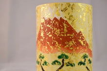 画像をギャラリービューアに読み込む, 京焼・清水焼 今橋炭渓(炭渓窯) 金彩富士山組湯呑