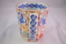 將圖片載入圖庫檢視器 京焼・清水焼 加藤雲泉(雲泉窯)雲錦唐子マグカップ