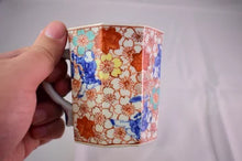 將圖片載入圖庫檢視器 京焼・清水焼 加藤雲泉(雲泉窯)雲錦唐子マグカップ