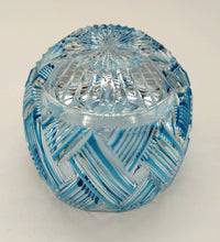 将图片加载到图库查看器，江戸切子　青山弥生　ぐい呑　織織単衣　ブルー
