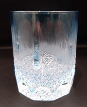 將圖片載入圖庫檢視器 江戸切子　青山弥生　ロックグラス　氷菓　ブルー
