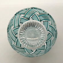 将图片加载到图库查看器，江戸切子　青山弥生　ぐい呑　織織単衣　グリーン
