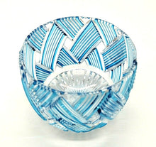 将图片加载到图库查看器，江戸切子　青山弥生　ぐい呑　織織単衣　ブルー
