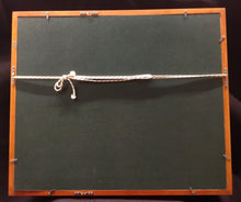 将图片加载到图库查看器，北村宗善　染付江戸市井風俗図陶額（箱なし）
