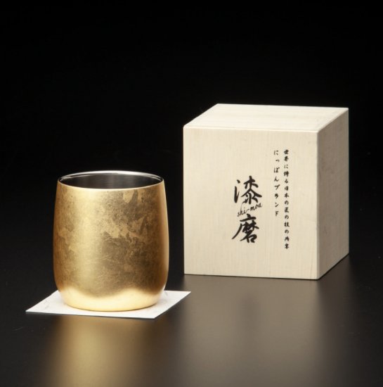 山中塗 漆磨 箔衣 ダルマカップ （二重構造） – SEIKADO