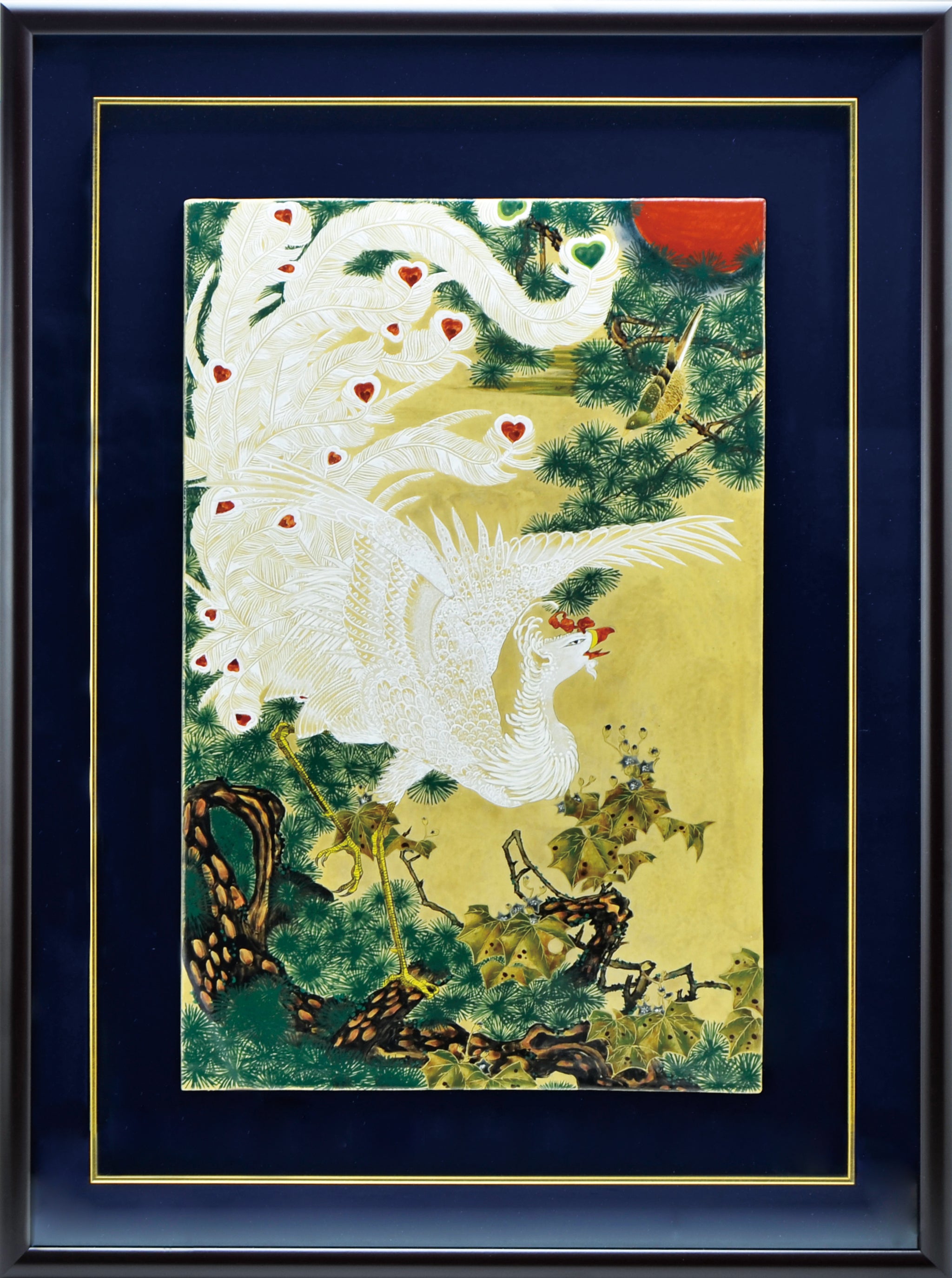 平安神宮 京焼 陶額 Kyoto ware/Kiyomizu ware ceramic plaque – SEIKADO