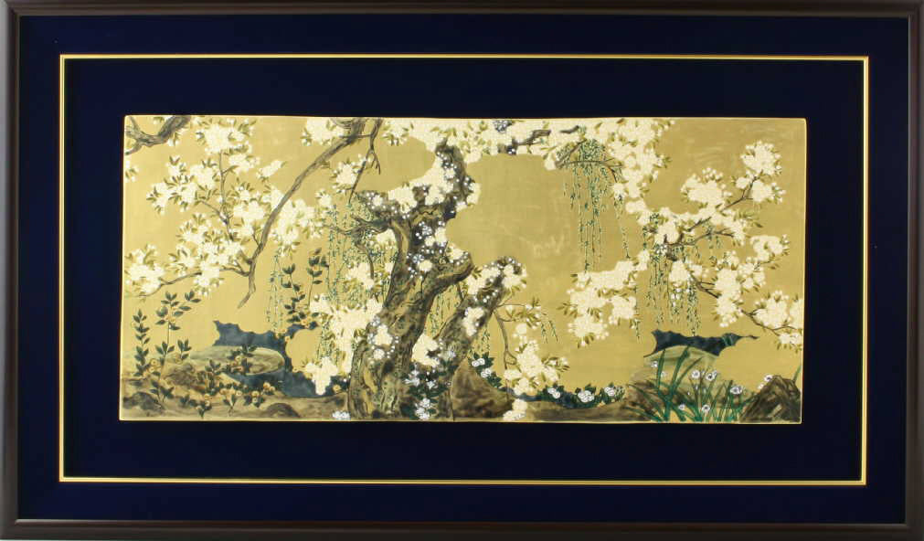 Kyoto ware/Kiyomizu ware ceramic plaque – SEIKADO