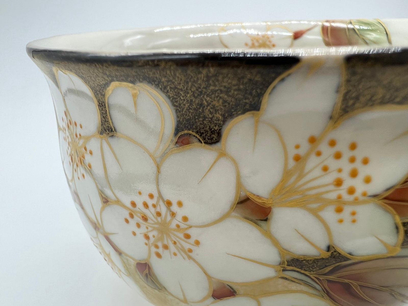 日本製造京焼・清水焼　八寸鉢　桜(さくら)　陶あん　トウア664　陶器 鉢