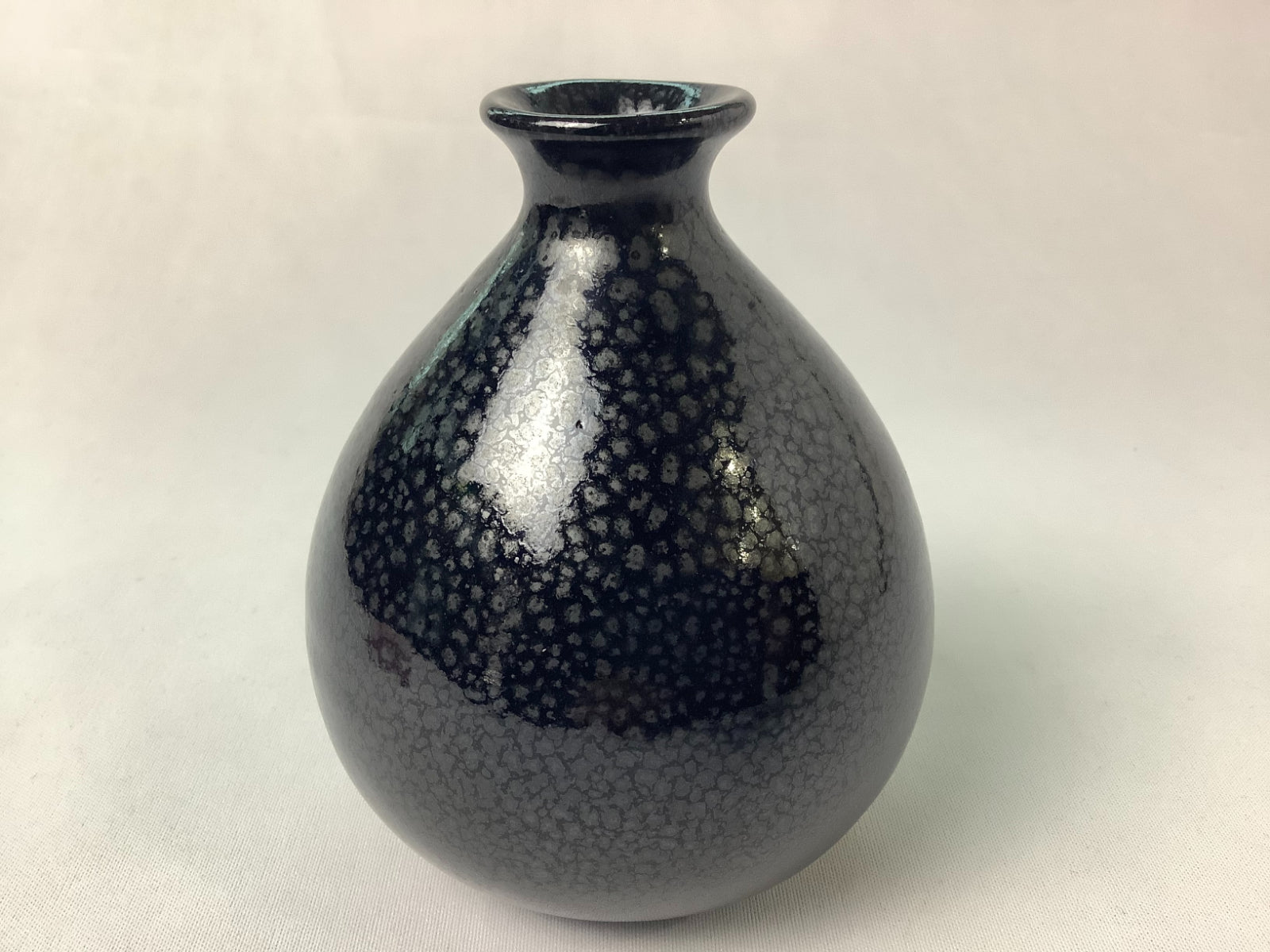 Amazon.co.jp: 京焼・清水焼・油滴徳利 高さ12cm 口径3.3cm 径