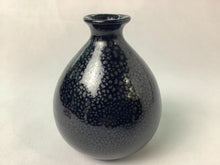 Load image into Gallery viewer, Kyoto ware/Kiyomizu ware Yoshimasa Kimura Yuteki tenmoku sake bottle

