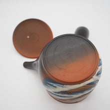 Load image into Gallery viewer, Tokoname ware stone dragon teapot (Ukiyo-e)
