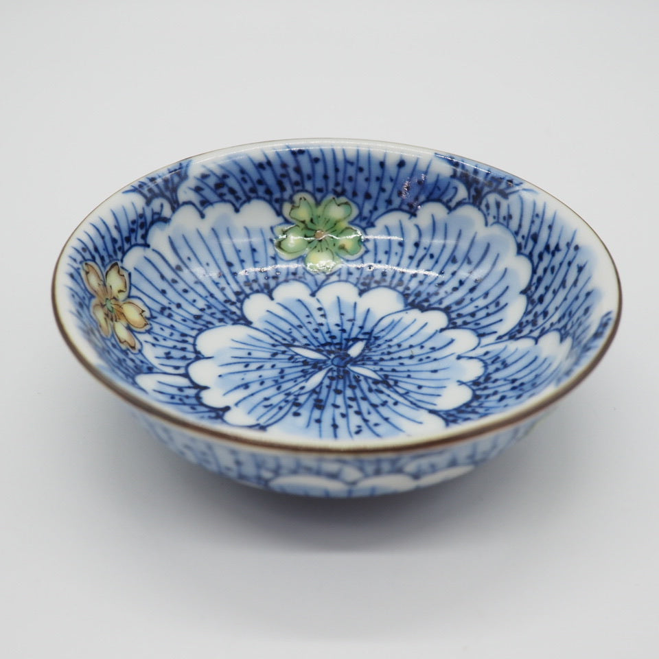 京焼・清水焼 矢野正三（碧黄石窯）牡丹小付 – SEIKADO