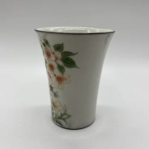 京焼・清水焼 土渕陶あん(陶あん窯) 桜・コスモスフリーカップ(タンブラー)