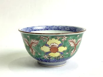 清水焼 雲泉 皿 2枚 京焼・清水焼 加藤雲泉(雲泉窯) 青彩花文飯碗 – SEIKADO